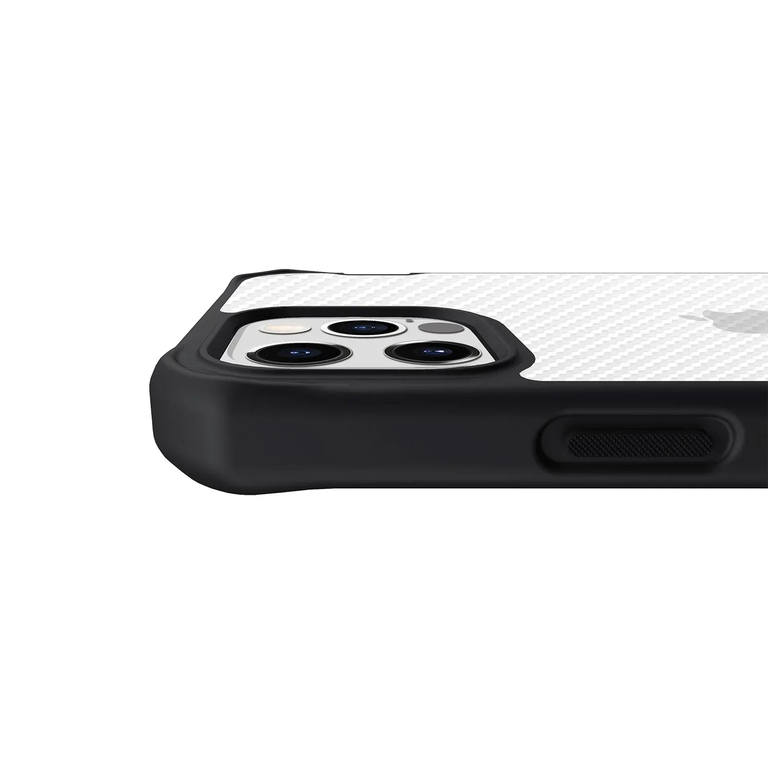 Itskins Hybrid Tek iPhone 12 Pro Max Case - Black And Transparent - Tashqila Itskins Hybrid Tek iPhone 12 Pro Max Case - Black And Transparent - Tashqila